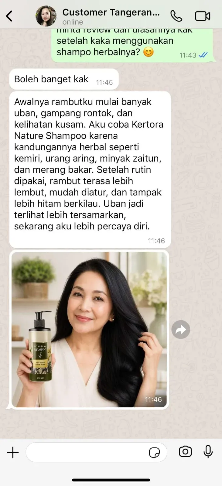 Testimoni Pelanggan 3