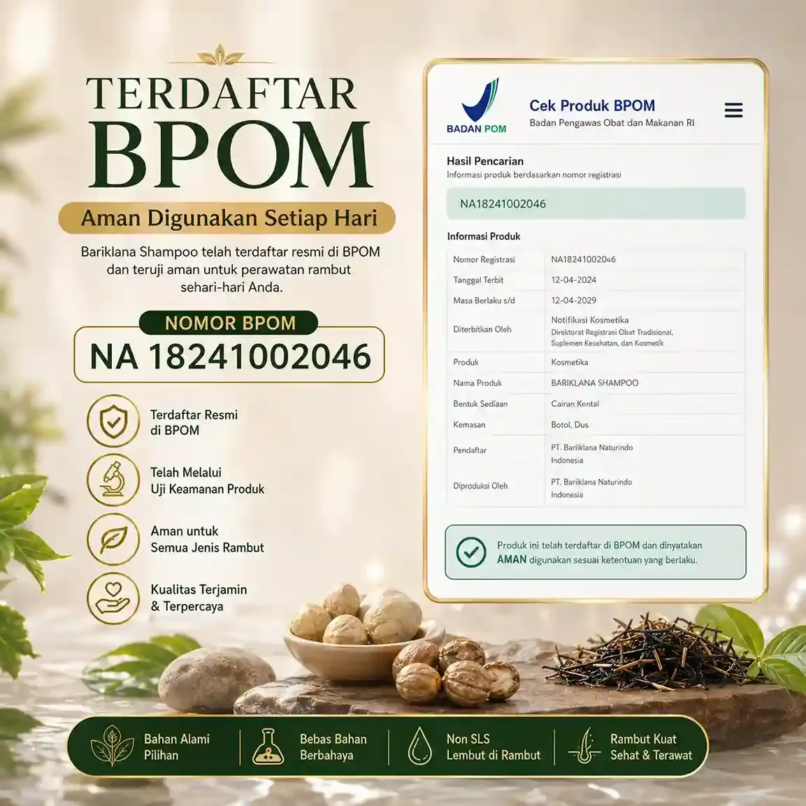 Terdaftar BPOM